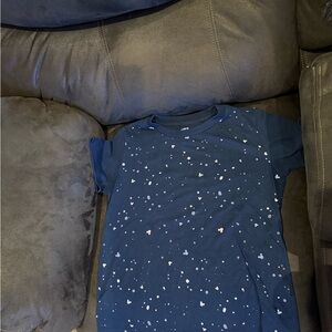 Disney Black T-Shirt with White Logo